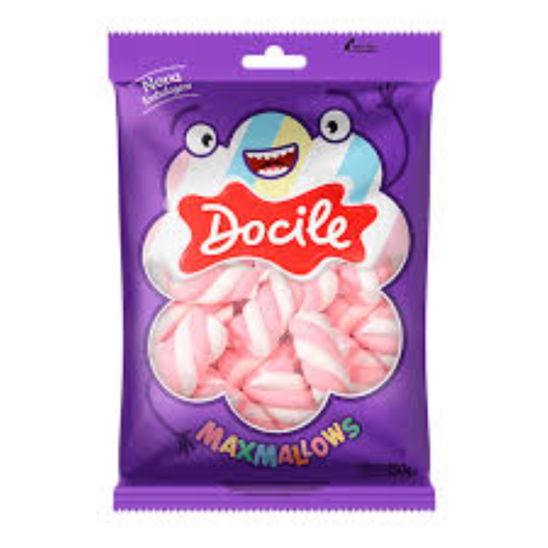 DOCILE MAXMALLOWS PINK & WHITE BUNNY 50G